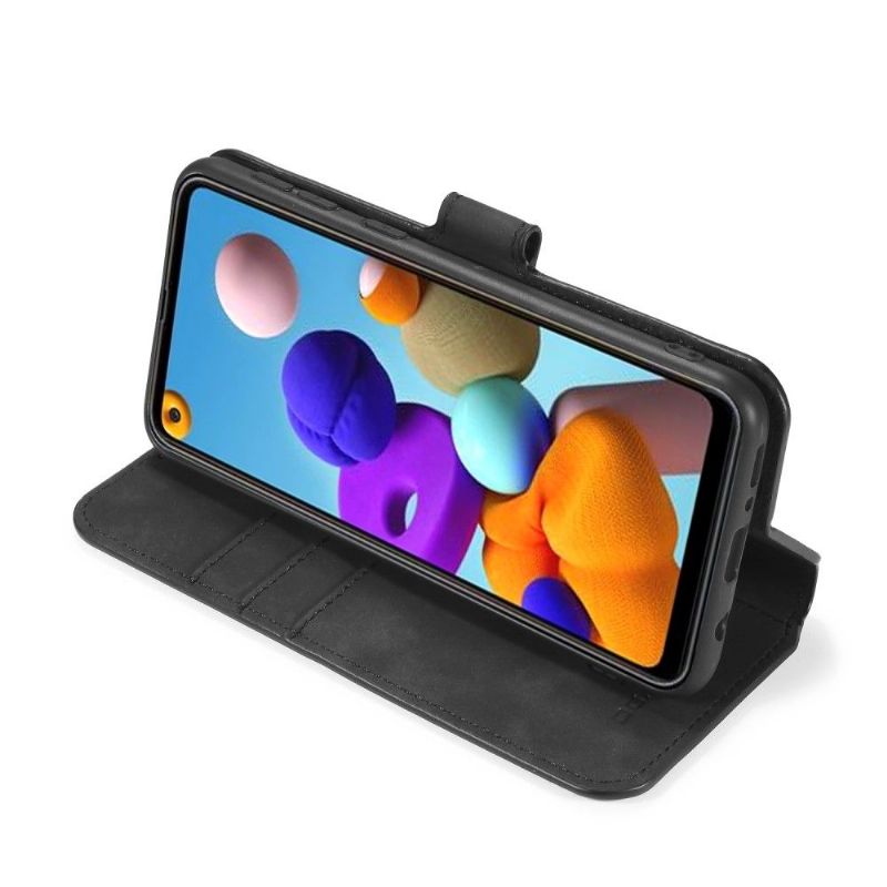 Flipové Pouzdro Na Samsung Galaxy A21s Retro Styl Dg Ming