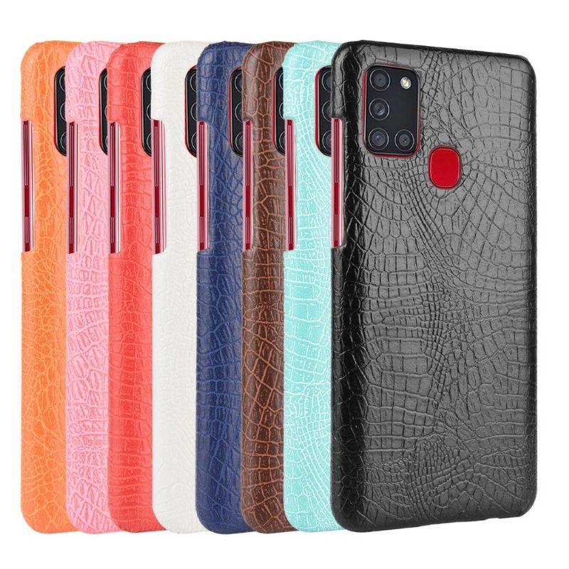 Kryt Na Samsung Galaxy A21s Efekt Croc Skin