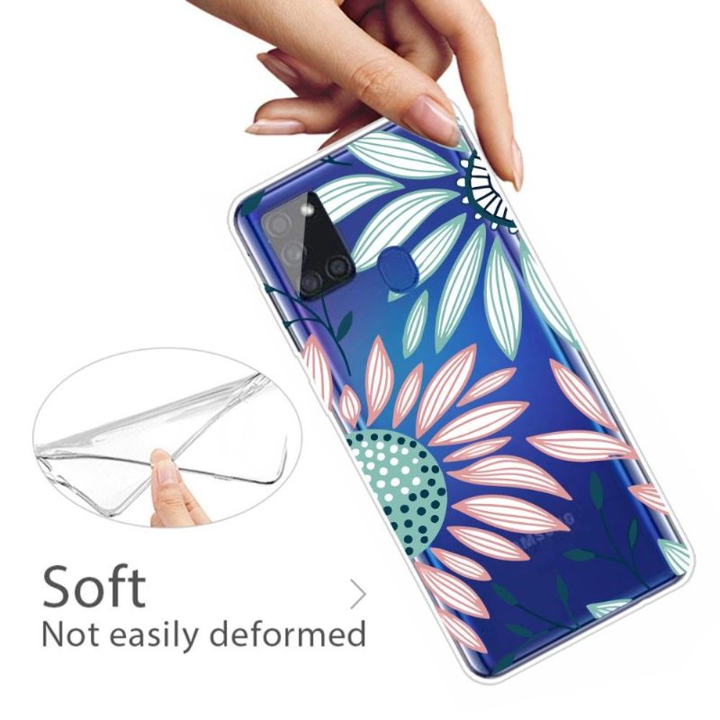 Kryt Na Samsung Galaxy A21s Květiny Sedmikrásky
