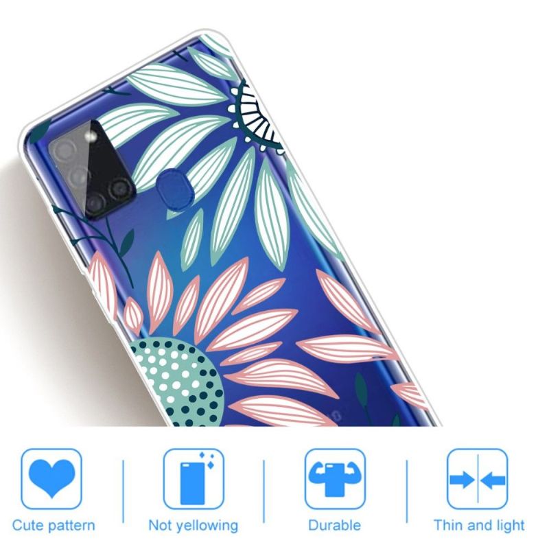 Kryt Na Samsung Galaxy A21s Květiny Sedmikrásky
