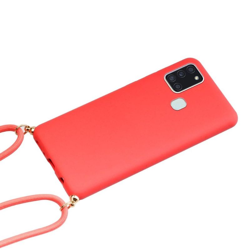 Kryt Na Samsung Galaxy A21s S Ramenním Popruhem