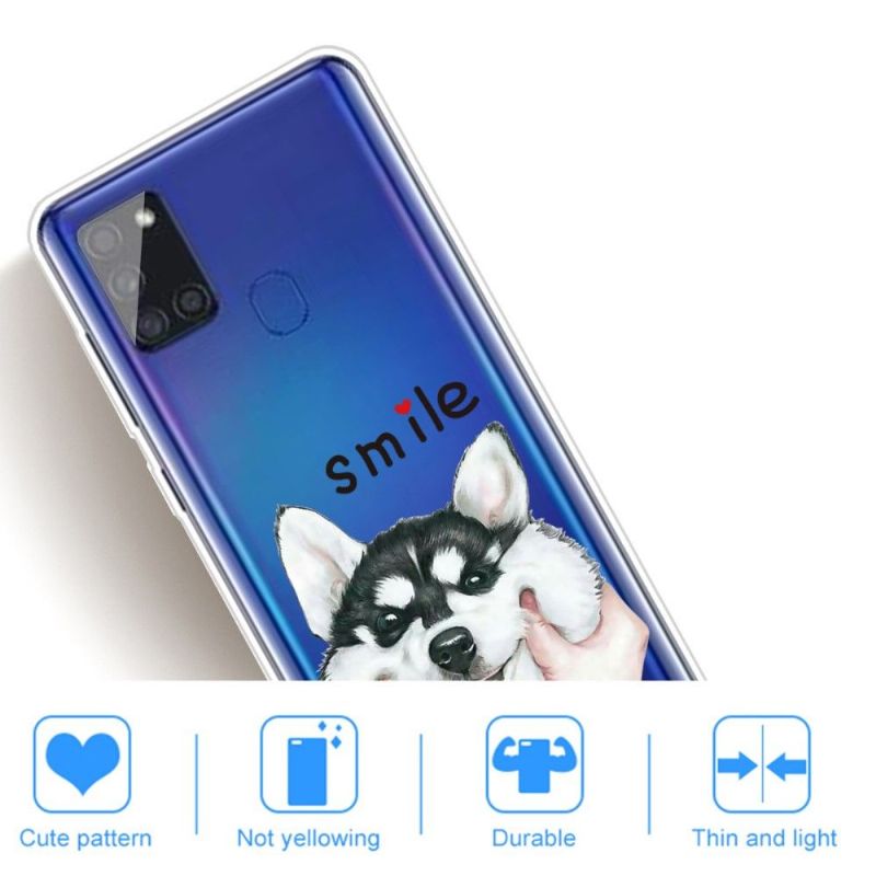 Kryt Na Samsung Galaxy A21s Úsměvný Pes