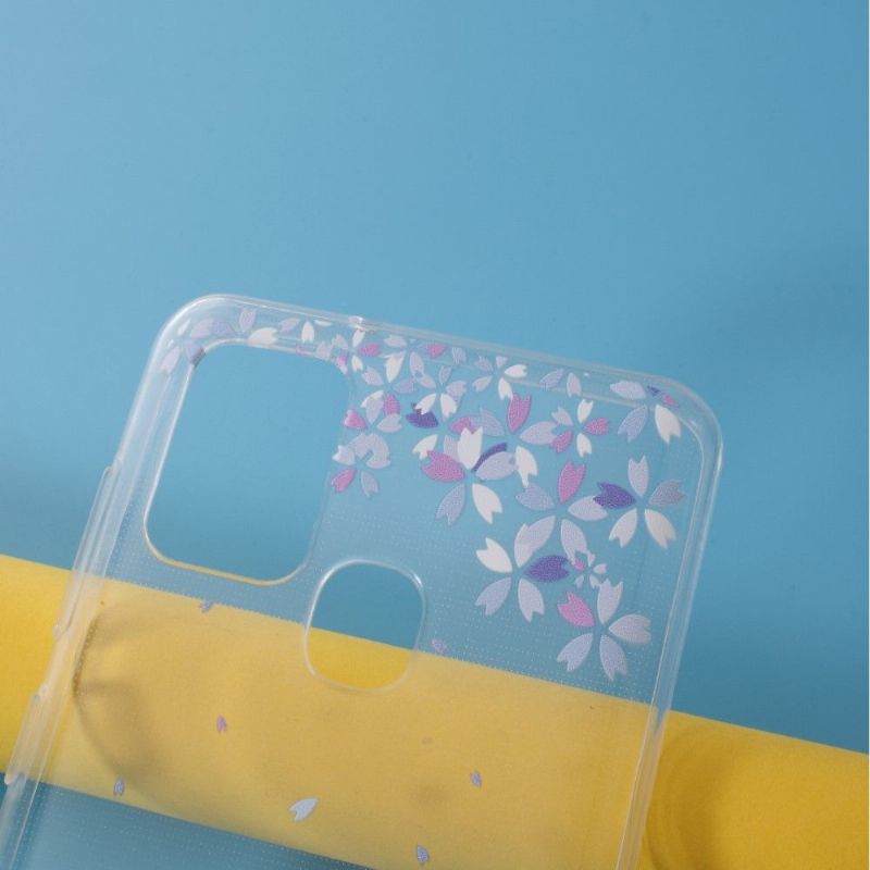 Kryty Na Mobil Na Samsung Galaxy A21s Květiny Motýlů
