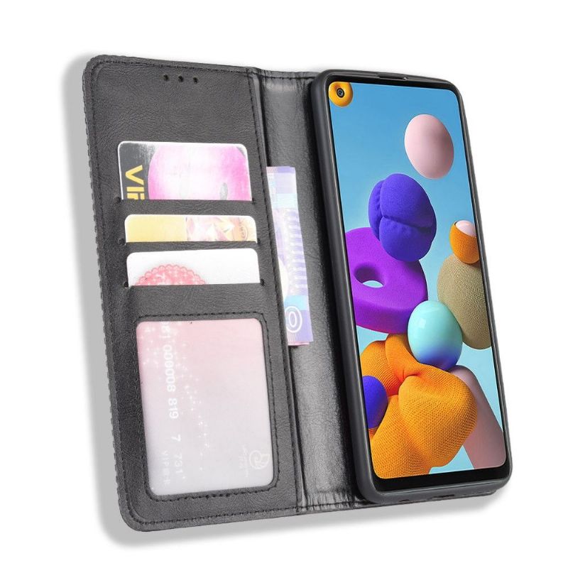 Pouzdra Na Samsung Galaxy A21s Kůže Ve Stylu Cirénius