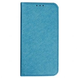 Kožené Pouzdro Oppo Reno 11f 5g Kryty Na Mobil Křížová Textura