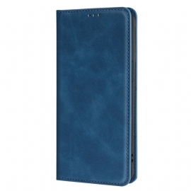 Kožené Pouzdro Oppo Reno 11f 5g Semišový Styl