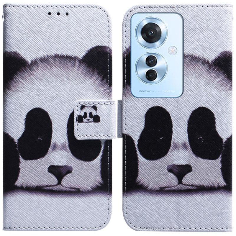 Kožený Kryt Oppo Reno 11f 5g Panda