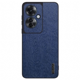 Kryt Oppo Reno 11f 5g Umělá Kůže S Dřevěným Efektem