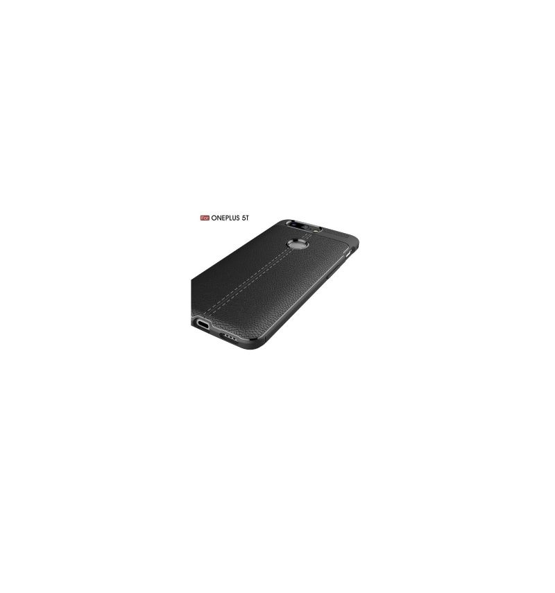Kryt Na OnePlus 5T Styl Kůže S Texturou Litchi