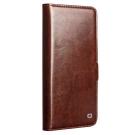 Kožené Pouzdro Folio Samsung Galaxy S26 Peněženka Qialino