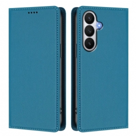 Kožené Pouzdro Samsung Galaxy S26 Kryty Na Mobil Magnetické Zapínání A Rfid Ochrana