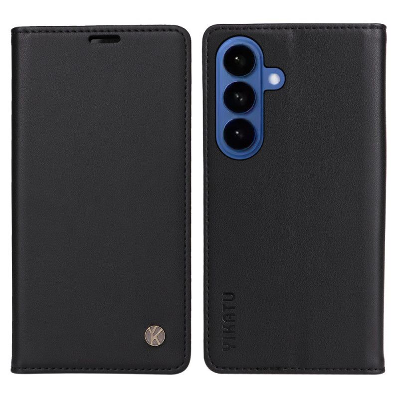 Kožené Pouzdro Samsung Galaxy S26 Kryty Na Mobil Yikatu