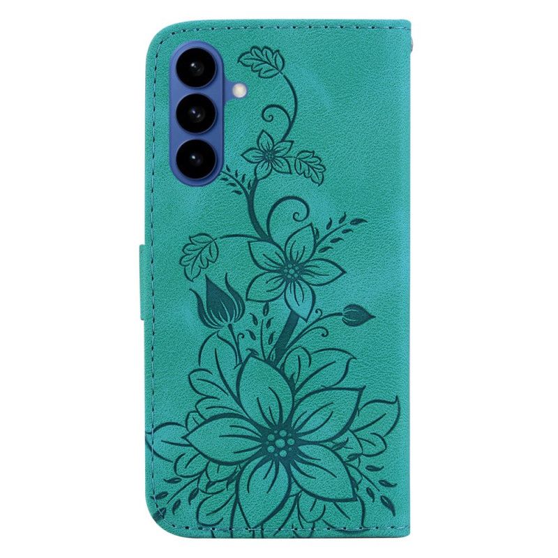 Kožený Kryt Na Samsung Galaxy S26 Fleur-de-lis