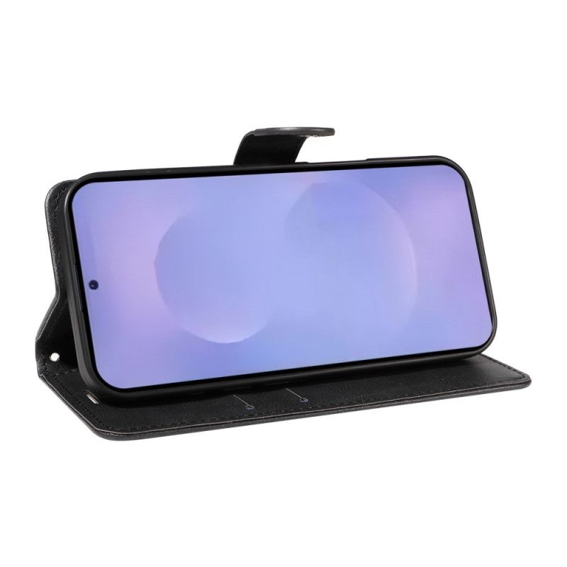 Kožený Kryt Na Samsung Galaxy S26 Jednoduchá Umělá Kůže