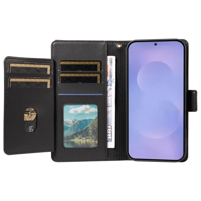 Kožený Kryt Samsung Galaxy S26 Celá Peněženka