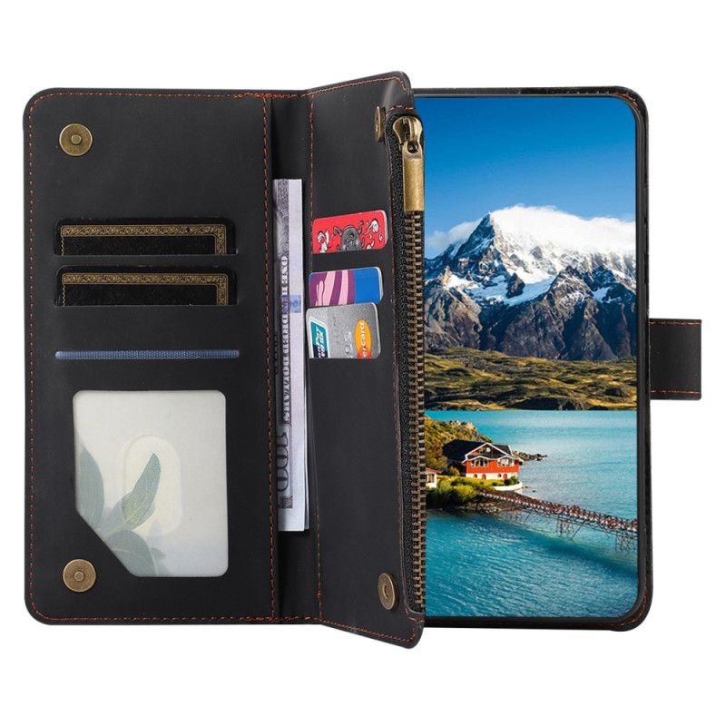 Kožený Kryt Samsung Galaxy S26 Peněženka S 9 Sloty Na Karty