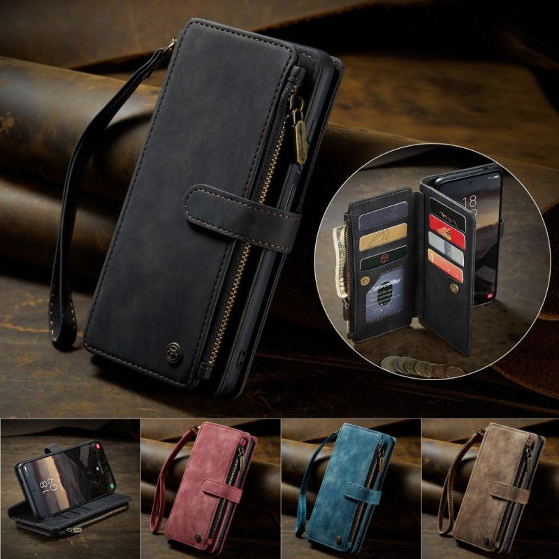 Kožený Kryt Samsung Galaxy S26 Semišový Efekt Caseme