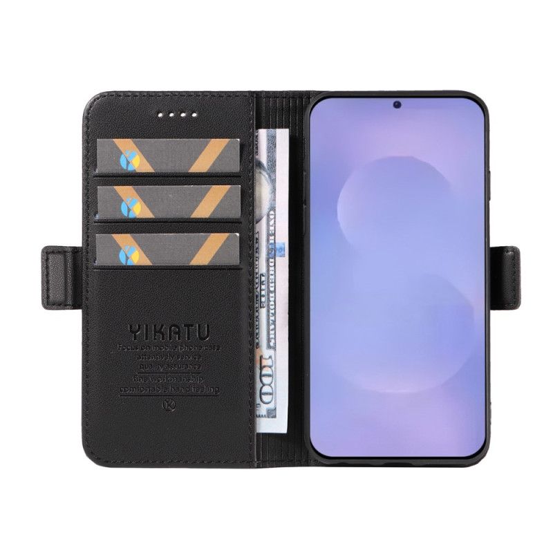 Kožený Kryt Samsung Galaxy S26 Yikatu