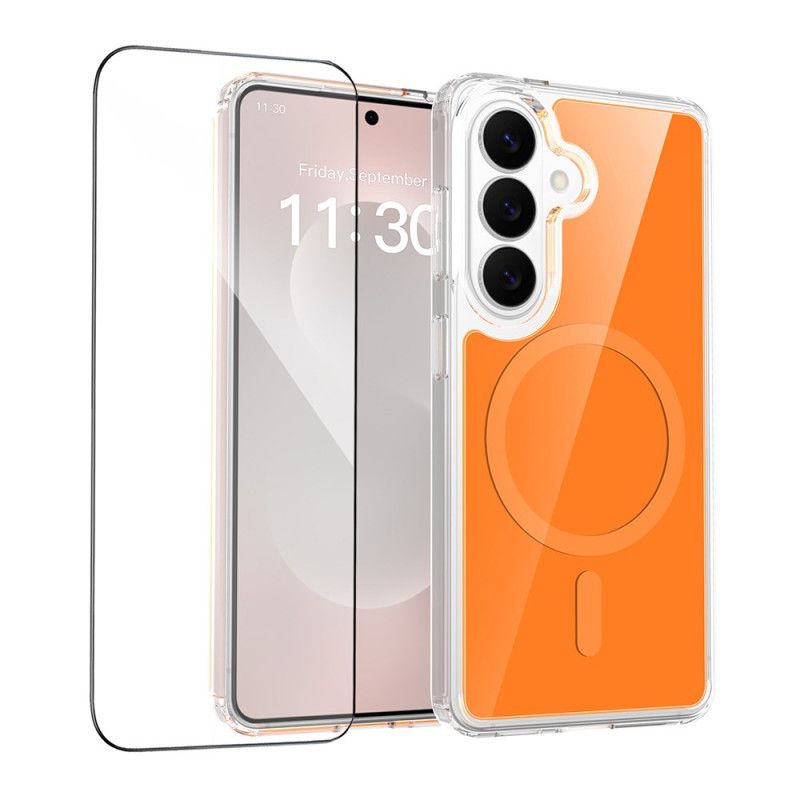 Kryt Na Samsung Galaxy S26 Magnetické S Nárazuvzdorným Tvrzeným Sklem