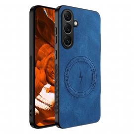 Kryt Na Samsung Galaxy S26 Magnetický S Koženým Efektem