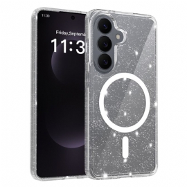 Kryt Na Samsung Galaxy S26 Třpytivá Magnetická Peněženka