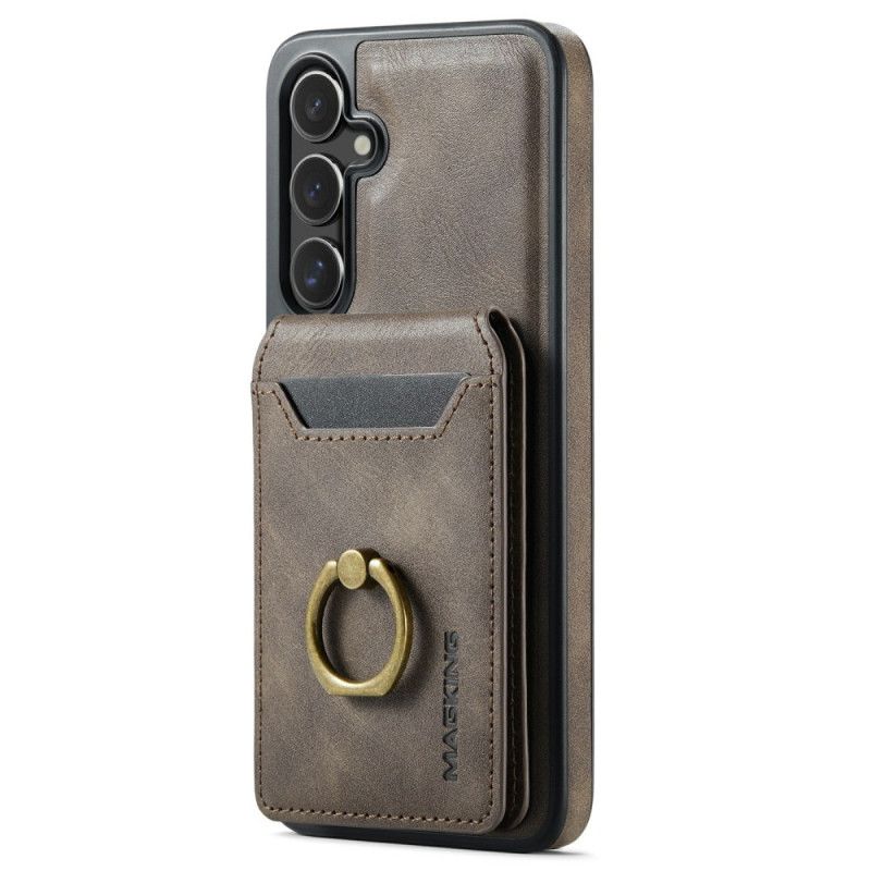 Kryt Samsung Galaxy S26 Magnetický Držák Na Karty A Prsten Magking