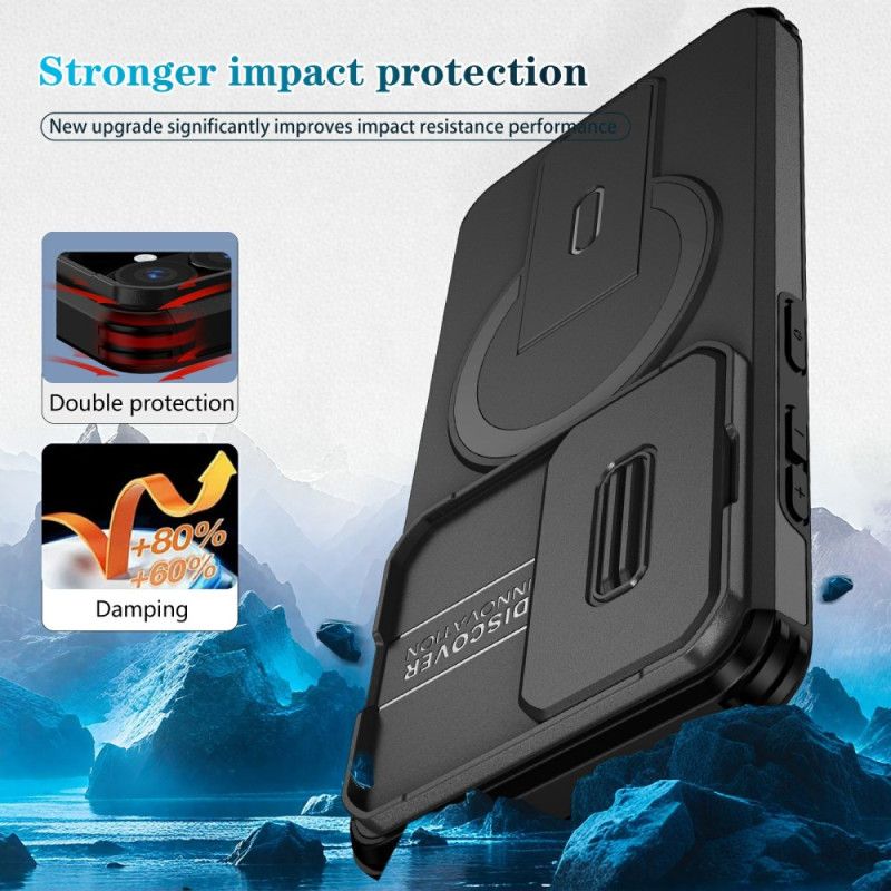 Kryt Samsung Galaxy S26 Posuvný Magnetický Stojánek A Kryt Fotoaparátu