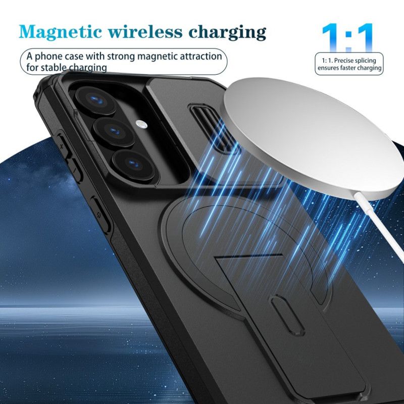 Kryt Samsung Galaxy S26 Posuvný Magnetický Stojánek A Kryt Fotoaparátu