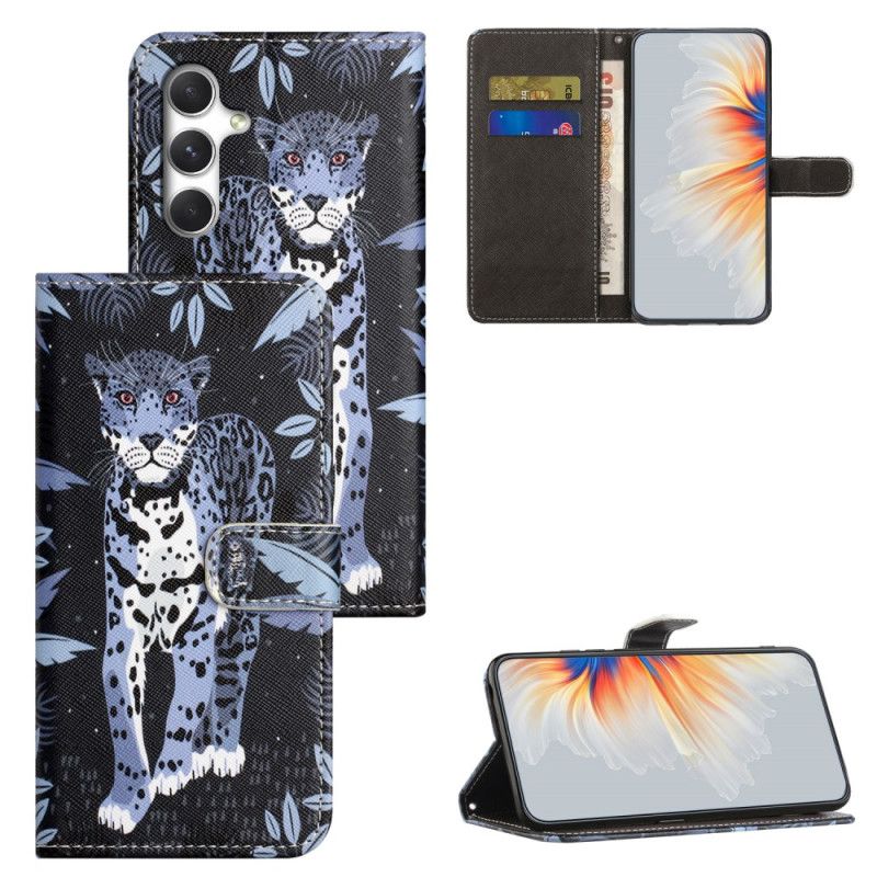 Peněženková Pouzdra Samsung Galaxy S26 Kryty Na Mobil Elegantní Leopard
