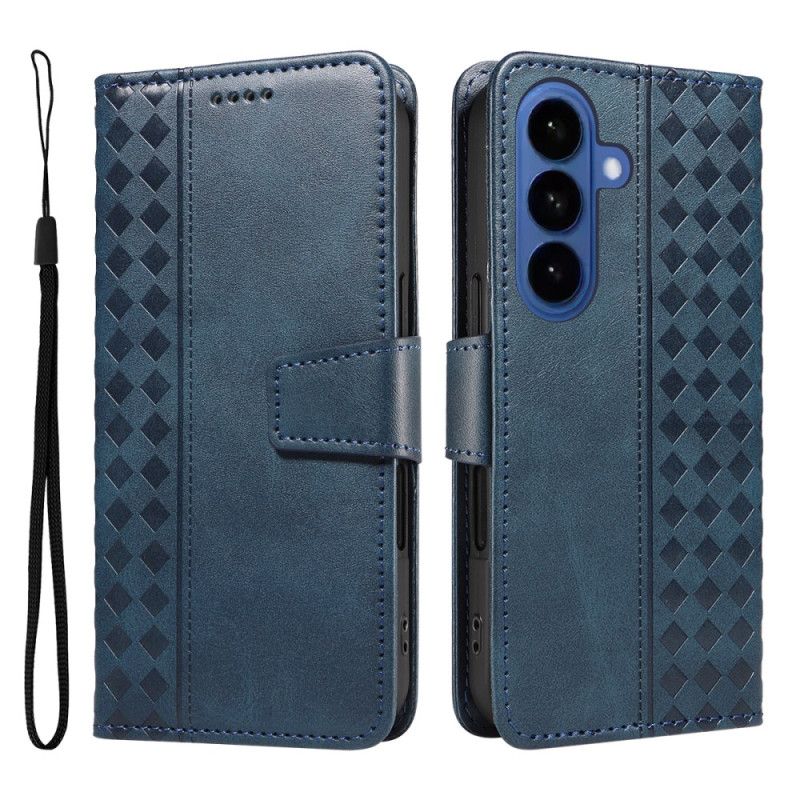 Peněženková Pouzdra Samsung Galaxy S26 Kryty Na Mobil Kosočtvercový Vzor