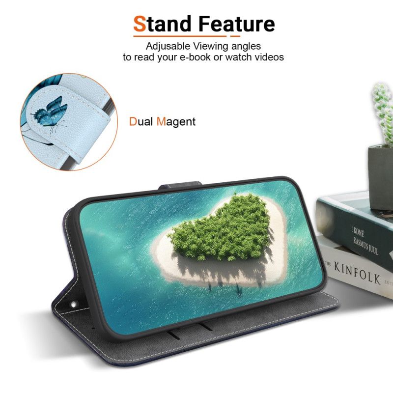 Peněženková Pouzdra Samsung Galaxy S26 Kryty Na Mobil Malý Modrý Motýl