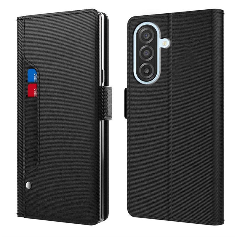 Peněženková Pouzdra Samsung Galaxy S26 Kryty Na Mobil Odnímatelný Držák Na Karty A Zrcátko