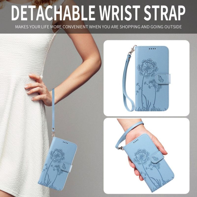 Peněženková Pouzdra Samsung Galaxy S26 Kryty Na Mobil Pampeliška Řemínek