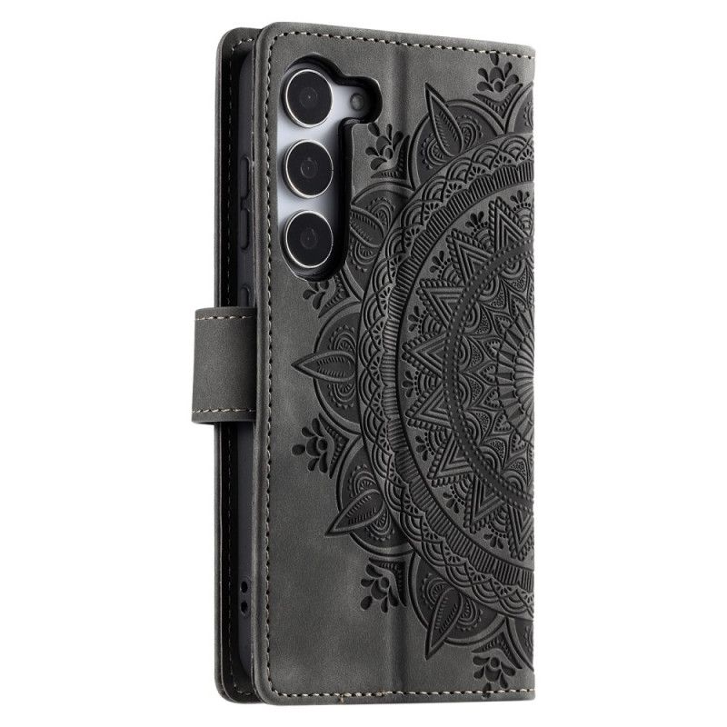 Peněženková Pouzdra Samsung Galaxy S26 Kryty Na Mobil Semišový Efekt Mandaly