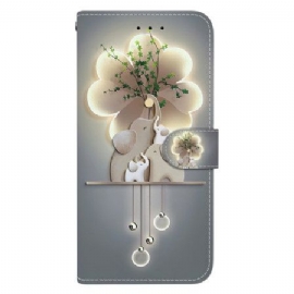 Peněženková Pouzdra Samsung Galaxy S26 Kryty Na Mobil Tři Sloni