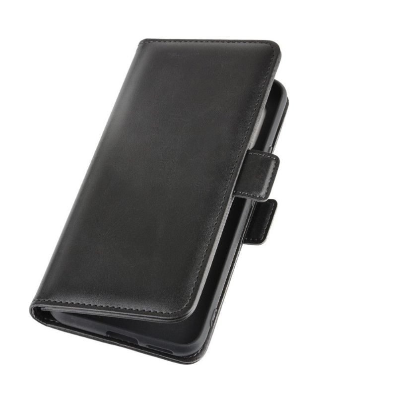 Flipové Pouzdro Na Xiaomi Mi 10 Lite Matný Kryt Z Umělé Kůže