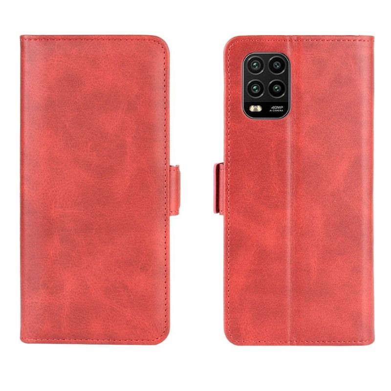 Flipové Pouzdro Na Xiaomi Mi 10 Lite Matný Kryt Z Umělé Kůže