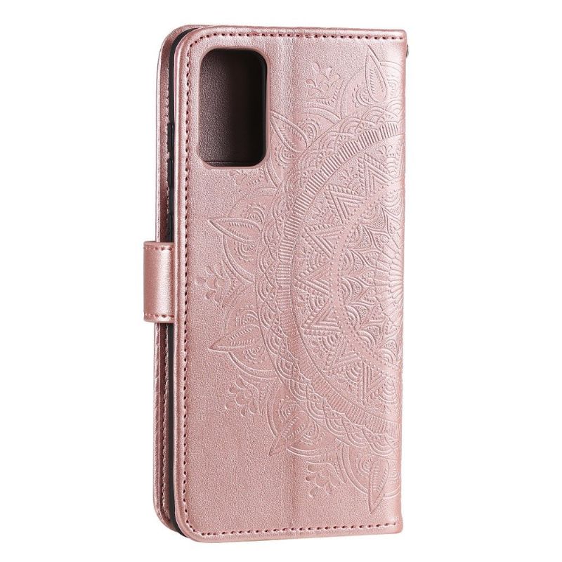 Flipové Pouzdro Na Xiaomi Mi 10 Lite Reliéfní Mandala