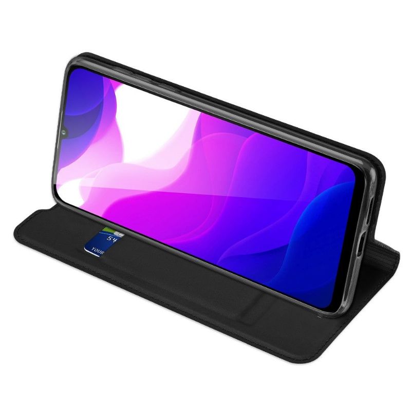 Flipové Pouzdro Na Xiaomi Mi 10 Lite Saténový Povlak
