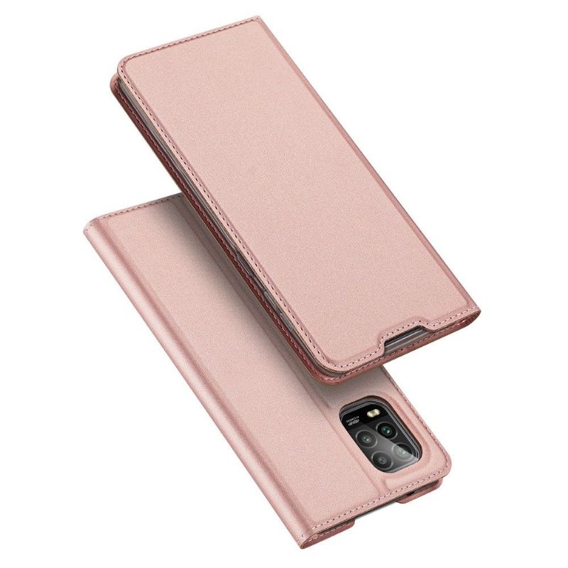 Flipové Pouzdro Na Xiaomi Mi 10 Lite Saténový Povlak