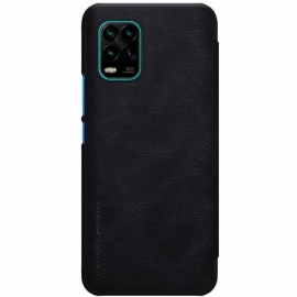 Flipové Pouzdro Na Xiaomi Mi 10 Lite Umělá Kůže Nillkin Qin