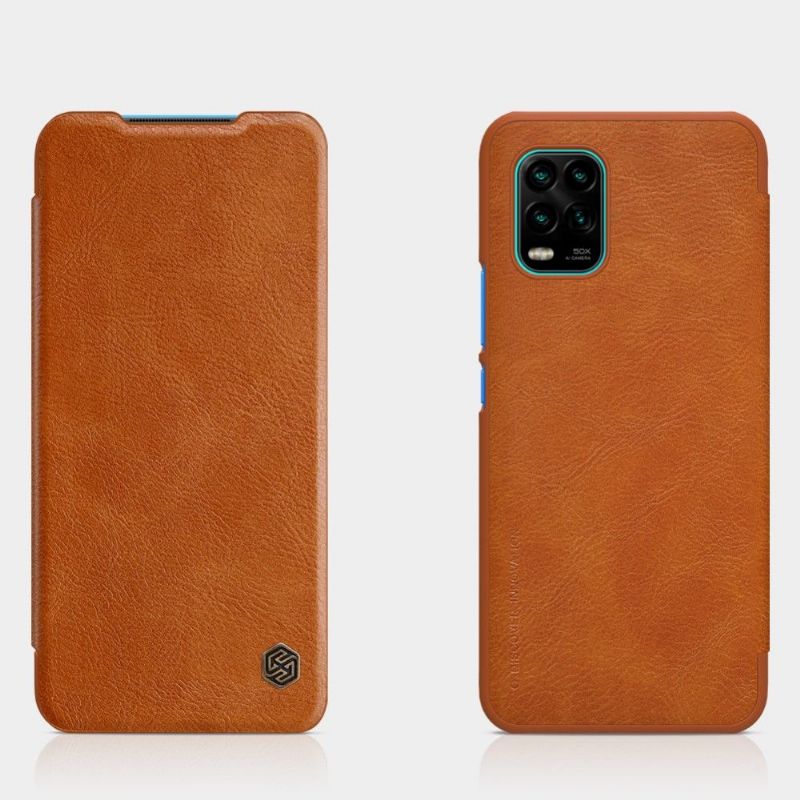 Flipové Pouzdro Na Xiaomi Mi 10 Lite Umělá Kůže Nillkin Qin