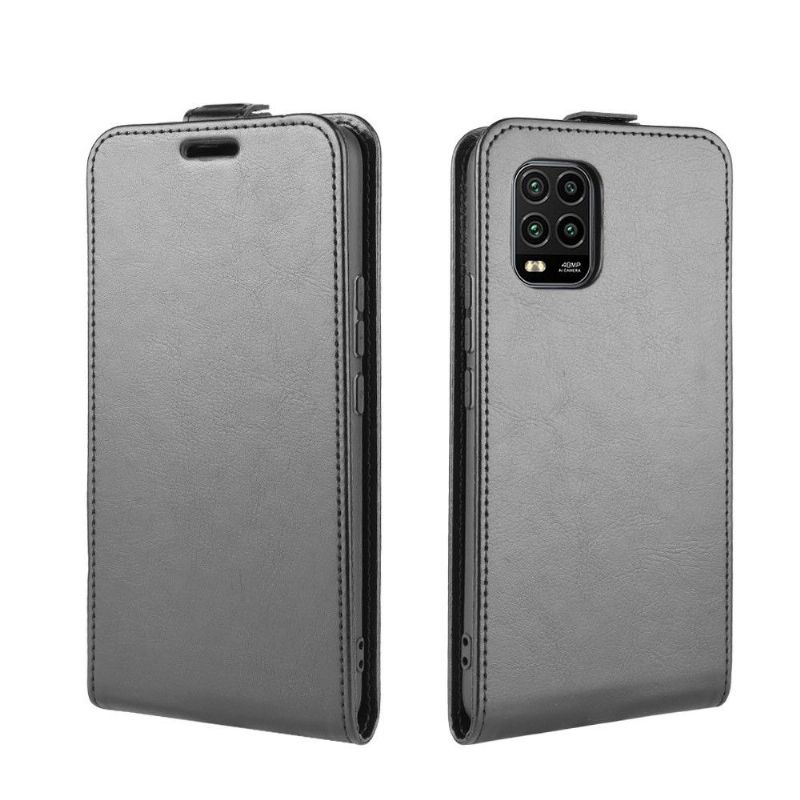 Kožené Pouzdro Na Xiaomi Mi 10 Lite Flipové Pouzdro Vertikální Umělá Kůže