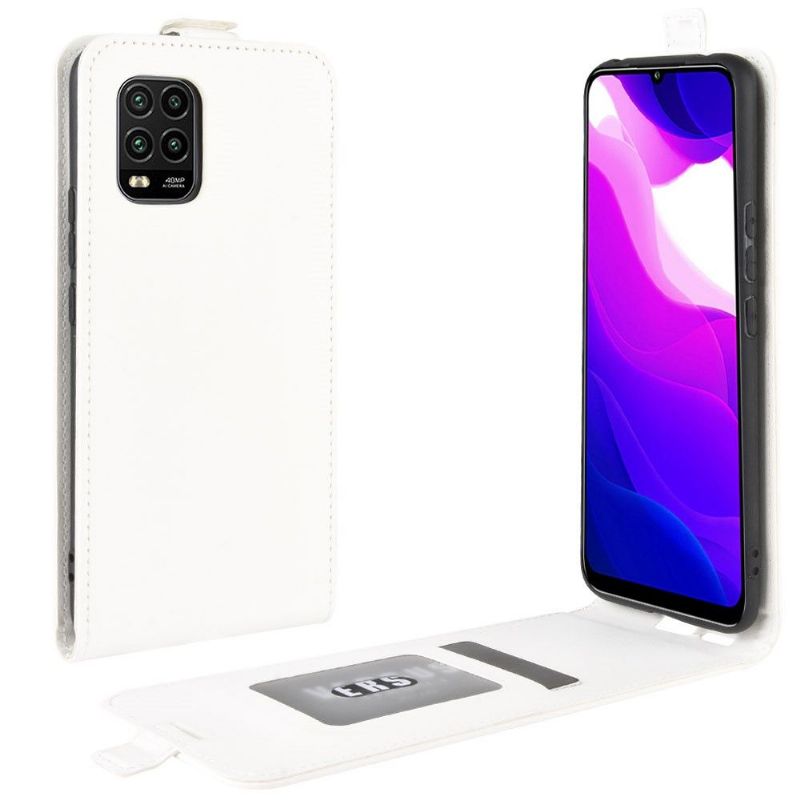 Kožené Pouzdro Na Xiaomi Mi 10 Lite Flipové Pouzdro Vertikální Umělá Kůže