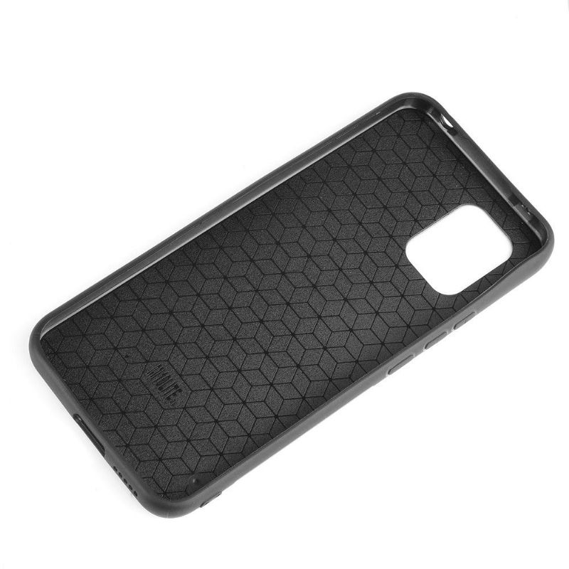 Kryt Na Xiaomi Mi 10 Lite Prošívání Koženým Efektem