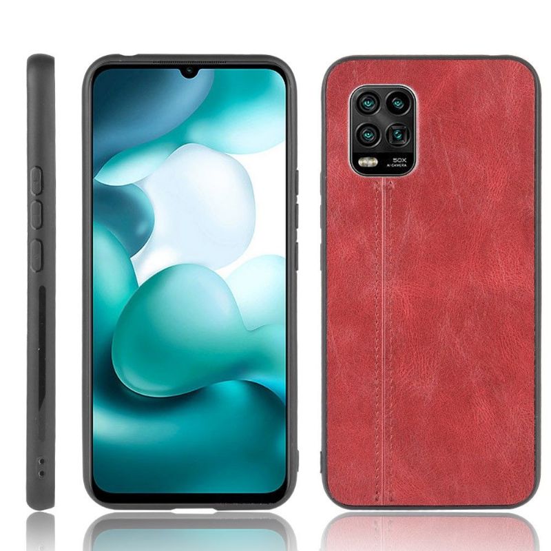 Kryt Na Xiaomi Mi 10 Lite Prošívání Koženým Efektem