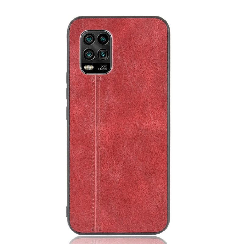 Kryt Na Xiaomi Mi 10 Lite Prošívání Koženým Efektem