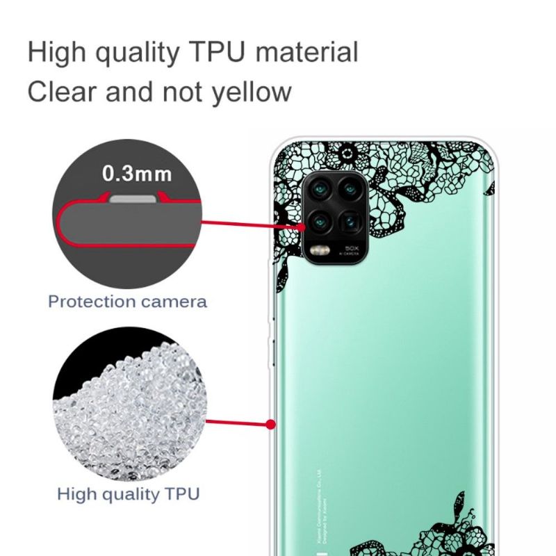 Kryty Na Mobil Na Xiaomi Mi 10 Lite Květinová Krajka