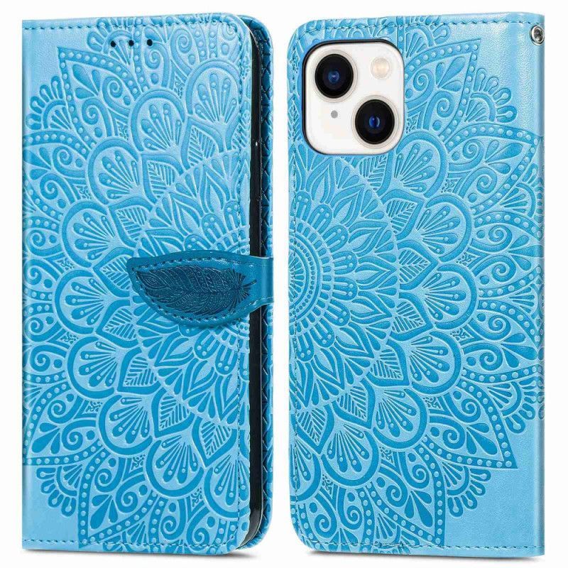 Flipové Pouzdro Na iPhone 14 Plus Kmenové Listy