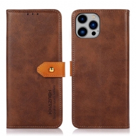 Flipové Pouzdro Na iPhone 14 Plus S Popruhem Khazneh